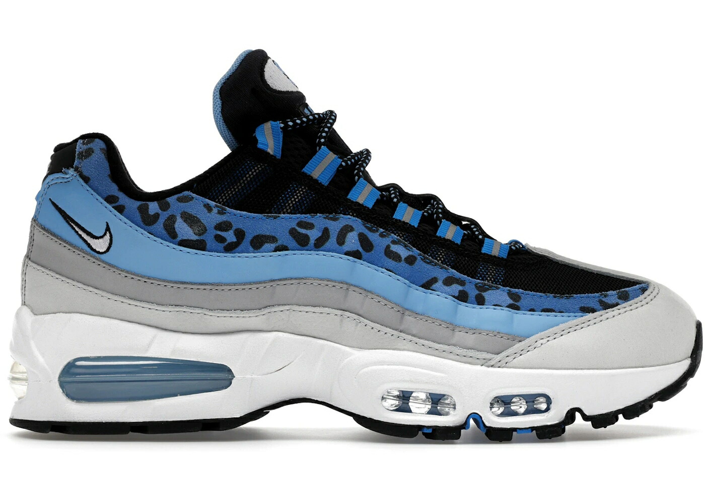 ナイキ マックス 黒いこと 黒いこと 青味 青み エア湖マックス スニーカー メンズ NIKE AIR MAX 95 YARDRUNNERS SPELLMAN / BLACK COBALT PULSE PHOTO BLUE