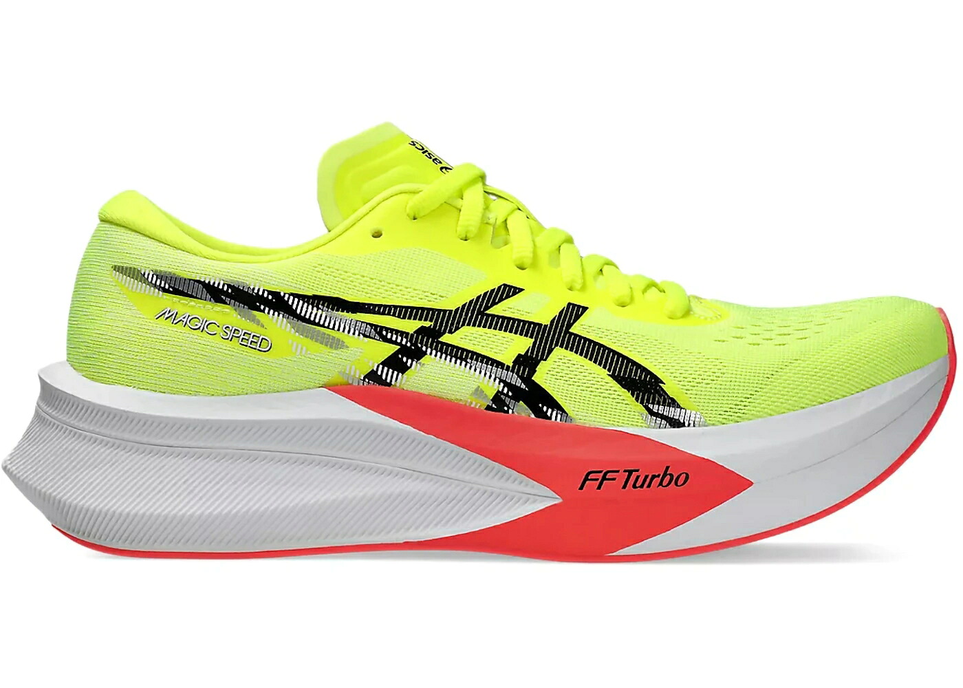アシックス マジック スピード 黄色 イエロー 黒色 ブラック WOMEN'S スニーカー レディース ASICS MAGIC SPEED 4 SAFETY YELLOW (WOMEN'S) / SAFETY YELLOW BLACK