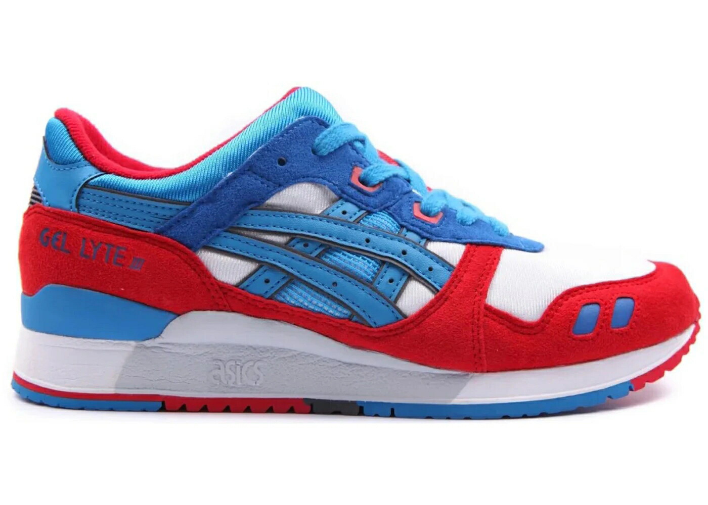 アシックス 先だつものともし火 白いこと 白いこと 青味 青み スニーカー メンズ ASICS GEL-LYTE III WHITE DIRECTOIRE BLUE / WHITE DIRECTOIRE BLUE
