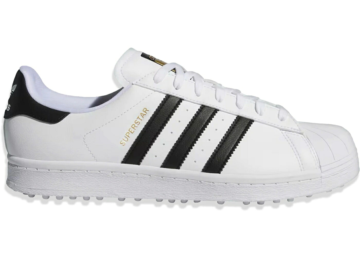 アディダス スーパースター 白色 ホワイト 黒色 ブラック コア ゴールド スニーカー メンズ ADIDAS SUPERSTAR SPIKELESS WHITE BLACK / CLOUD WHITE CORE BLACK GOLD