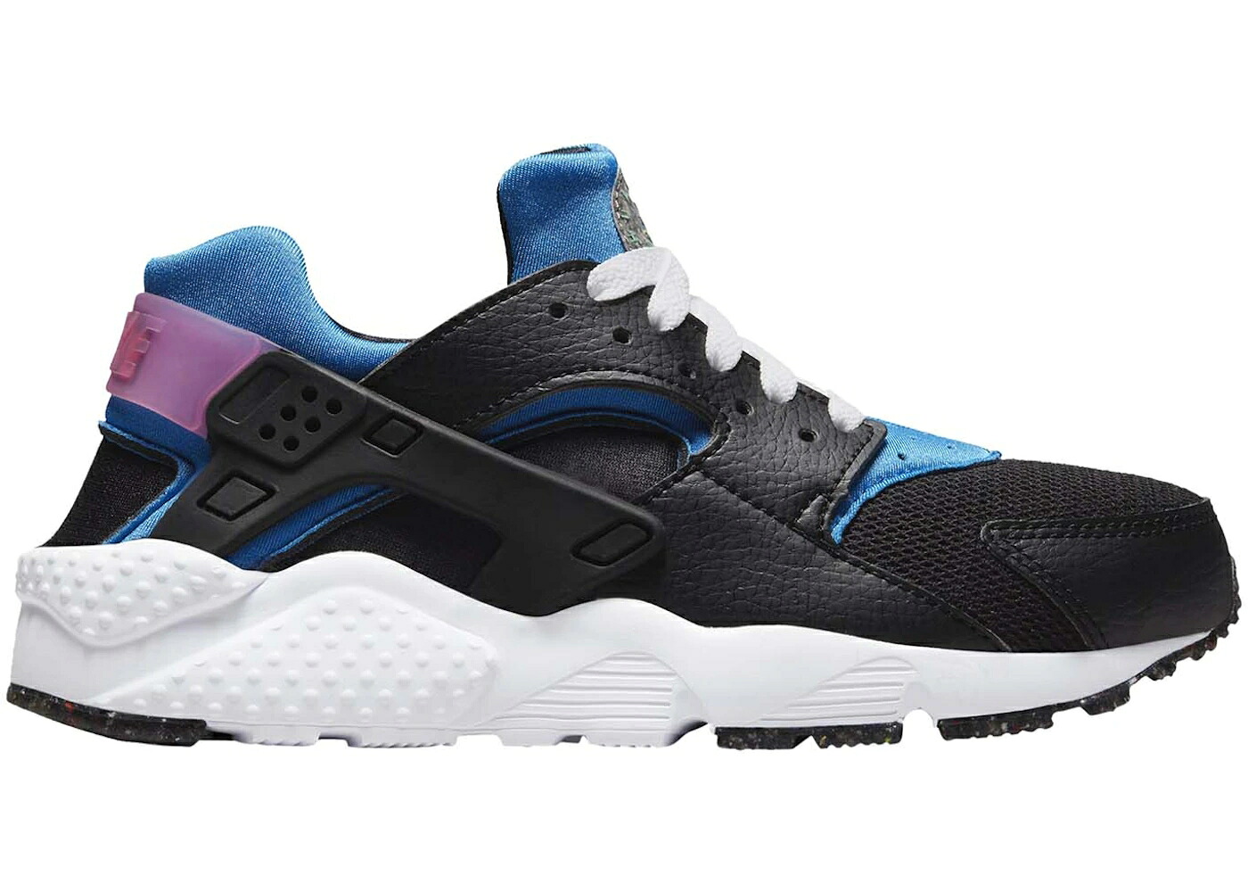 ナイキ ハラチ 幽客 黒いこと 黒いこと 青碧 青色 サクラ色 ハラチラン 御坊っちゃん キッズ NIKE AIR HUARACHE RUN BLACK PHOTO BLUE ACTIVE PINK (GS) / BLACK LIGHT PHOTO BLUE ACTIVE もの言う花 マタニティ スニーカー キッズファッション-キッズ・ベビー・マタニティ