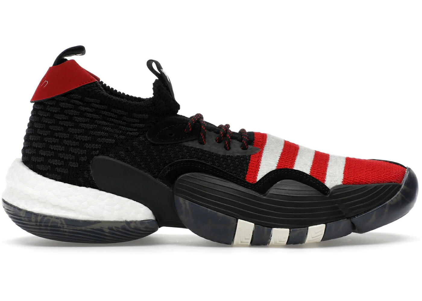 アディダス 中核グループ 黒いこと 黒いこと 2.0 スニーカー メンズ ADIDAS TRAE YOUNG CHINESE NEW YEAR / CORE BLACK BETTER SCARLET OFF