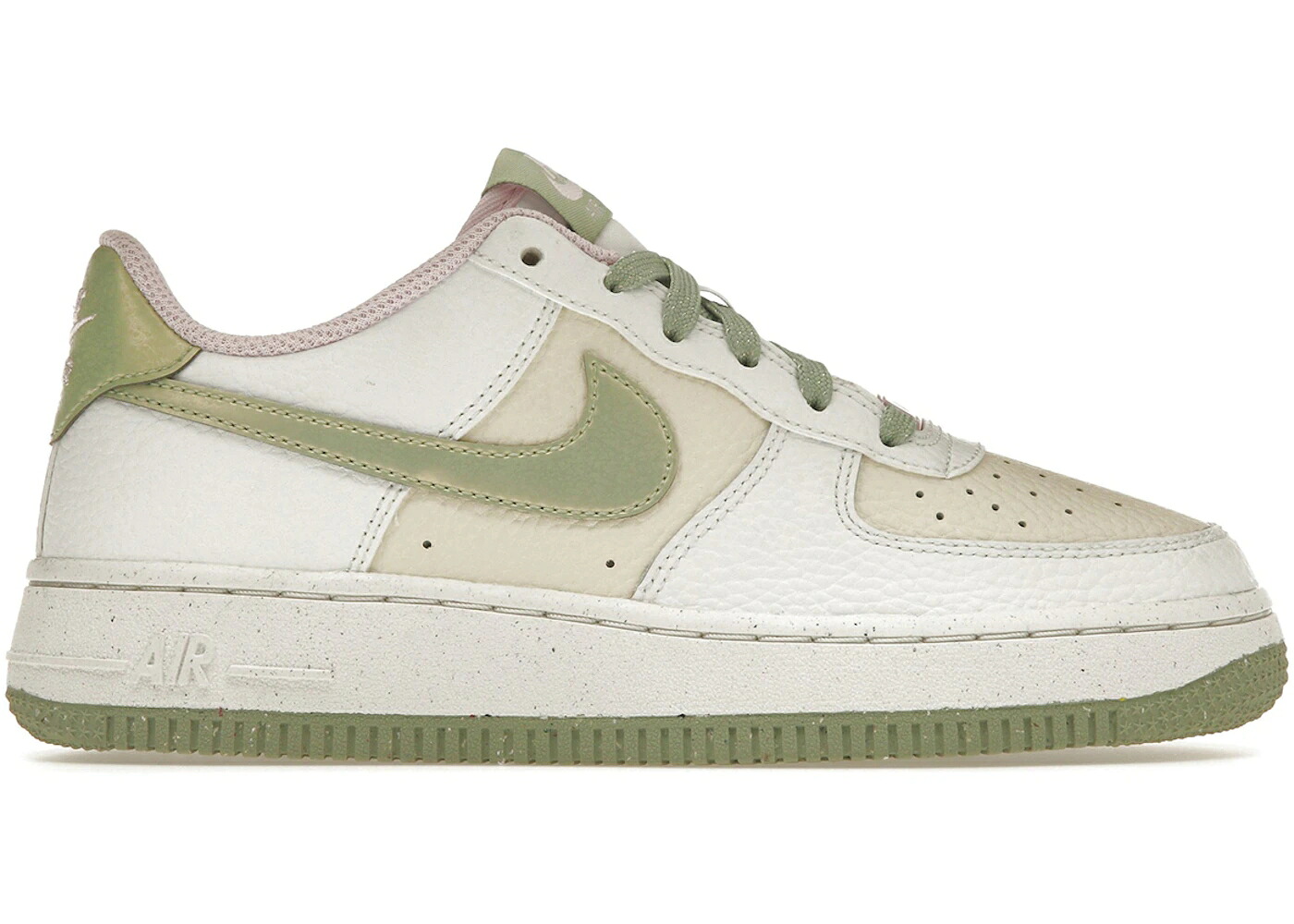 ナイキ 白いこと 白いこと 空軍 御坊っちゃん キッズ NIKE AIR FORCE 1 LOW SUMMIT WHITE HONEYDEW (GS) / SUMMIT WHITE HONEYDEW COCONUT もの言う花 マタニティ スニーカー 靴-キッズファッション-スニーカー