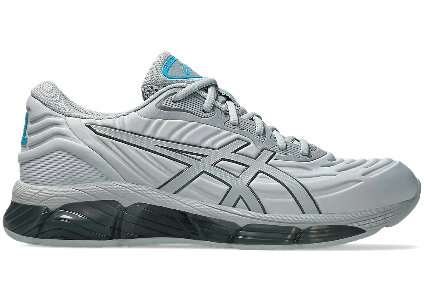 アシックス 薄墨色 薄墨色 アクア スニーカー メンズ ASICS GEL-QUANTUM 360 VIII EMBOSS PIEDMONT GREY DIGITAL AQUA / PIEDMONT GREY DIGITAL AQUA