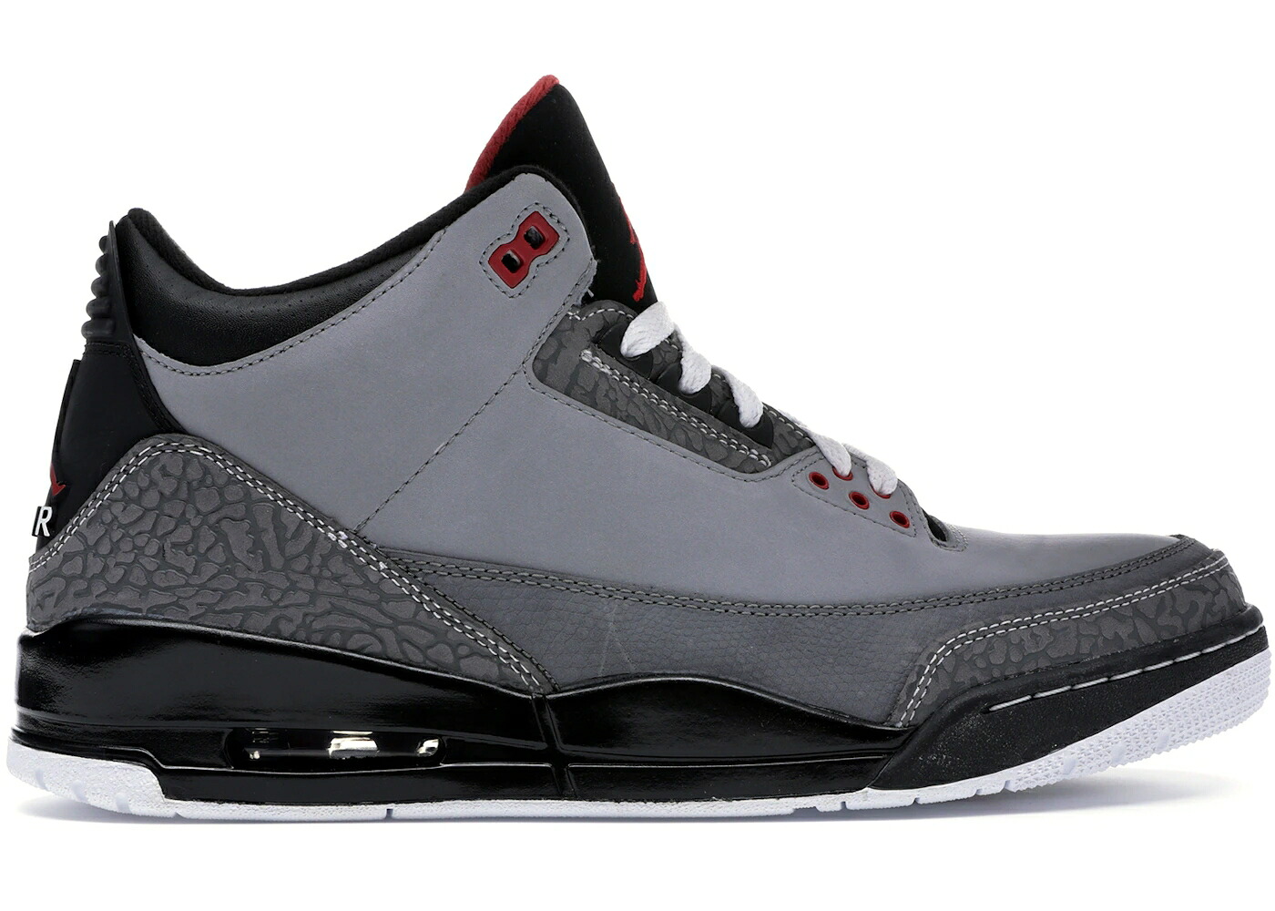 ナイキ ジョーダン ステルス 赤 赤いこと スニーカー メンズ JORDAN 3 RETRO STEALTH / STEALTH VARSITY RED LIGHT