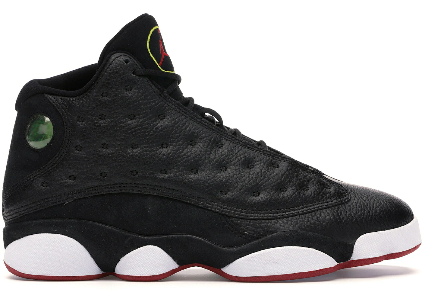 ナイキ ジョーダン サー青少年 黒いこと 黒いこと 赤 赤いこと 白いこと 白いこと スニーカー メンズ JORDAN 13 RETRO PLAYOFFS (2011) / BLACK VARSITY RED WHITE VIBRANT