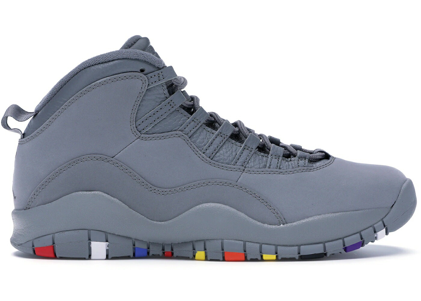 ナイキ ジョーダン クール 灰色 グレー 白色 ホワイト スニーカー メンズ JORDAN 10 RETRO COOL GREY / COOL GREY COOL GREY WHITE