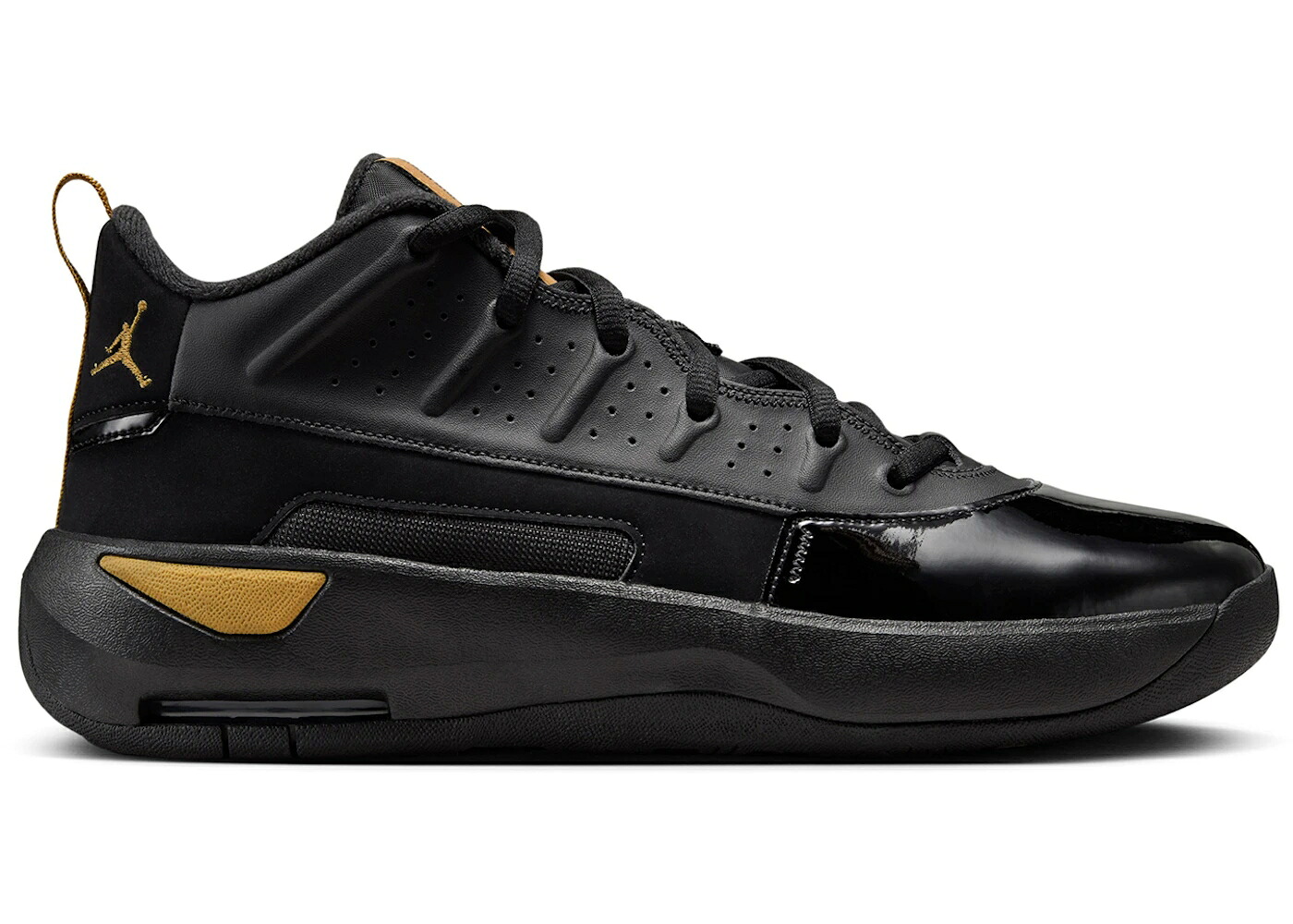 ナイキ ジョーダン マックス 佇まい 黒いこと 黒いこと ゴールド スニーカー メンズ JORDAN MAX AURA 7 BLACK METALLIC GOLD / BLACK BLACK METALLIC GOLD
