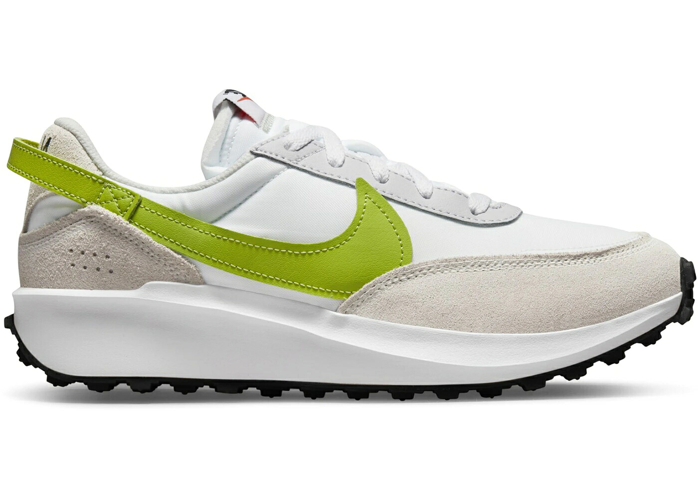 ナイキ ワーヘル 白いこと 白いこと 緑 緑であること WOMEN\u0027S スニーカー レディース NIKE WAFFLE DEBUT SUMMIT WHITE ATOMIC GREEN (WOMEN\u0027S) / SUMMIT WHITE ATOMIC GREEN IRIS