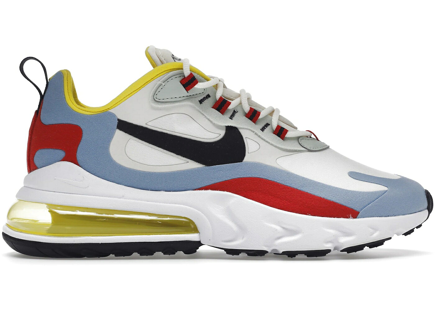 ナイキ マックス リアクト 黒いこと 黒いこと 青味 青み エア湖マックス WOMEN\u0027S スニーカー レディース NIKE AIR MAX 270 REACT BAUHAUS (WOMEN\u0027S) / PHANTOM BLACK LIGHT BLUE