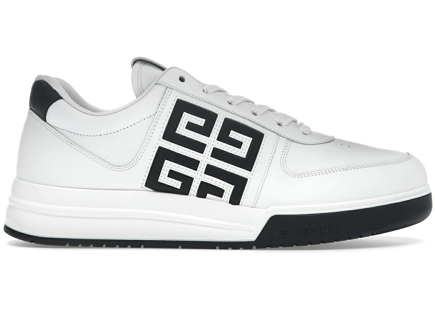 ジバンシィ 白色 ホワイト 黒色 ブラック スニーカー メンズ GIVENCHY G4 LOW WHITE BLACK / WHITE BLACK|スニケス