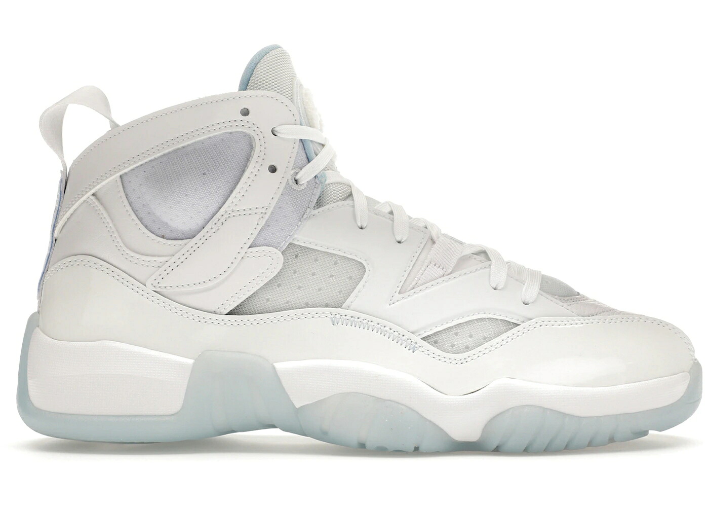 ナイキ ジョーダン ジャンプマン 白色 ホワイト 青色 ブルー WOMEN'S スニーカー レディース JORDAN JUMPMAN TWO TREY COLUMBIA (WOMEN'S) / WHITE ICE BLUE｜スニケス