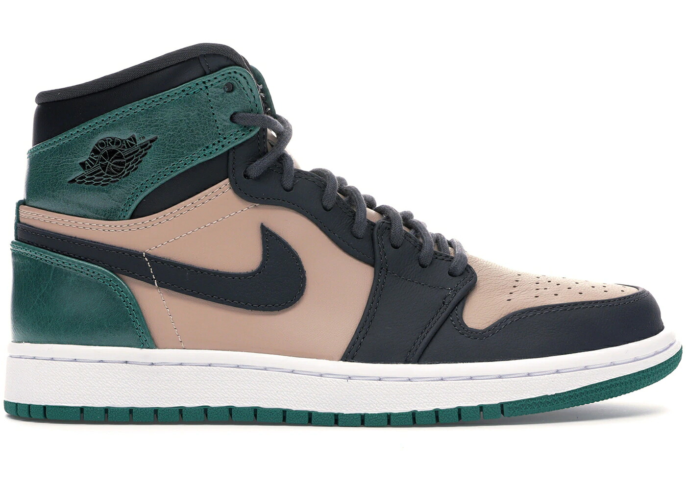 ナイキ ジョーダン 御機嫌 ベージュ 緑 緑であること WOMEN\u0027S スニーカー レディース JORDAN 1 RETRO HIGH BIO BEIGE ANTHRACITE MYSTIC GREEN (WOMEN\u0027S) / BIO BEIGE ANTHRACITE MYSTIC