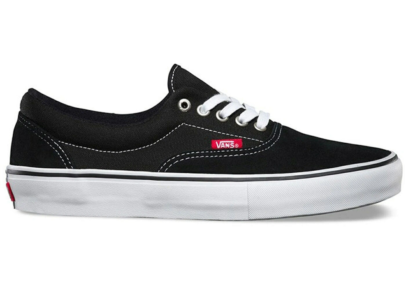 ヴァンズ バンズ プロ 黒色 ブラック 白色 ホワイト スニーカー メンズ VANS ERA PRO BLACK / BLACK WHITE GUM