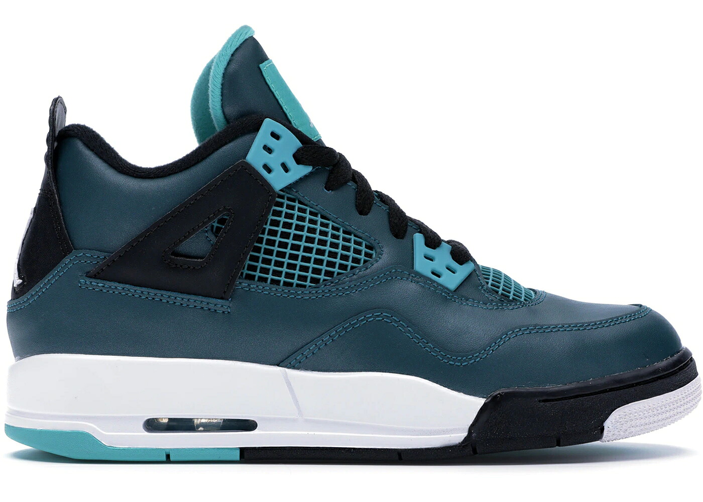 ナイキ ジョーダン 白いこと 白いこと 黒いこと 黒いこと お坊っちゃん キッズ JORDAN 4 RETRO TEAL (GS) / TEAL WHITE BLACK もの言う花 マタニティ スニーカー