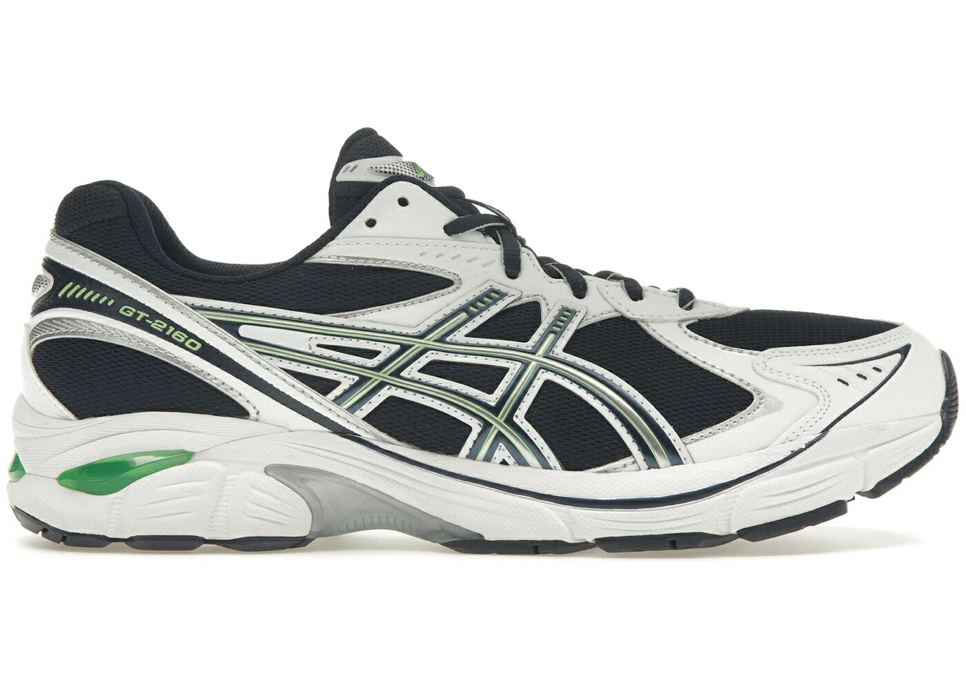 アシックス 白いこと 白いこと 緑 緑であること スニーカー メンズ ASICS GT-2160 MIDNIGHT WHITE GREEN / MIDNIGHT WHITE