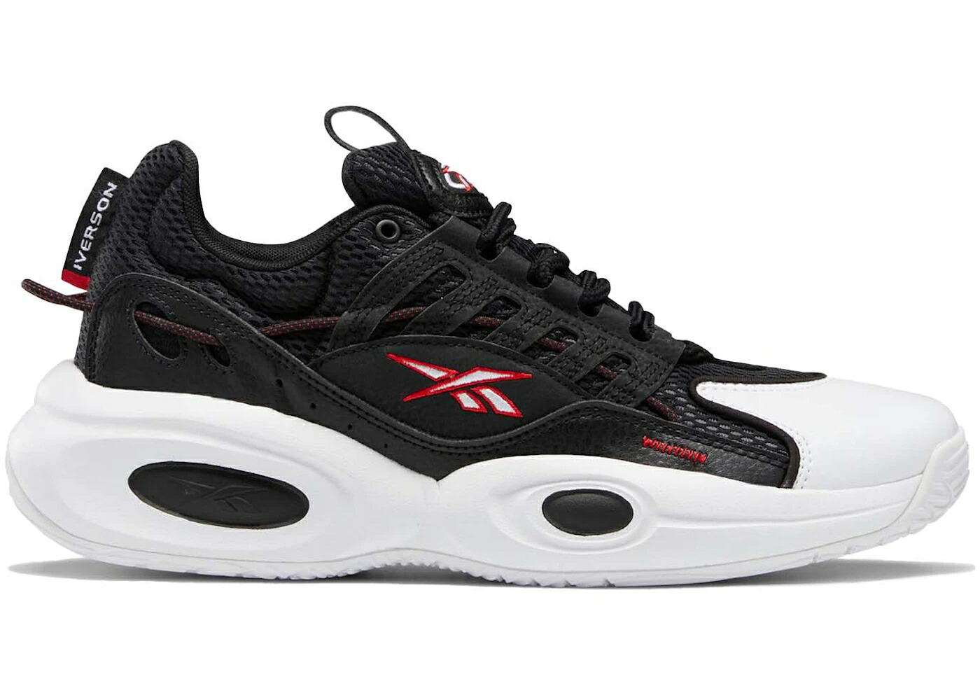 リーボック ミッド 黒いこと 黒いこと 白いこと 白いこと 赤 赤いこと 中核グループ スニーカー メンズ REEBOK SOLUTION MID BLACK WHITE VECTOR RED / CORE BLACK FOOTWEAR WHITE VECTOR