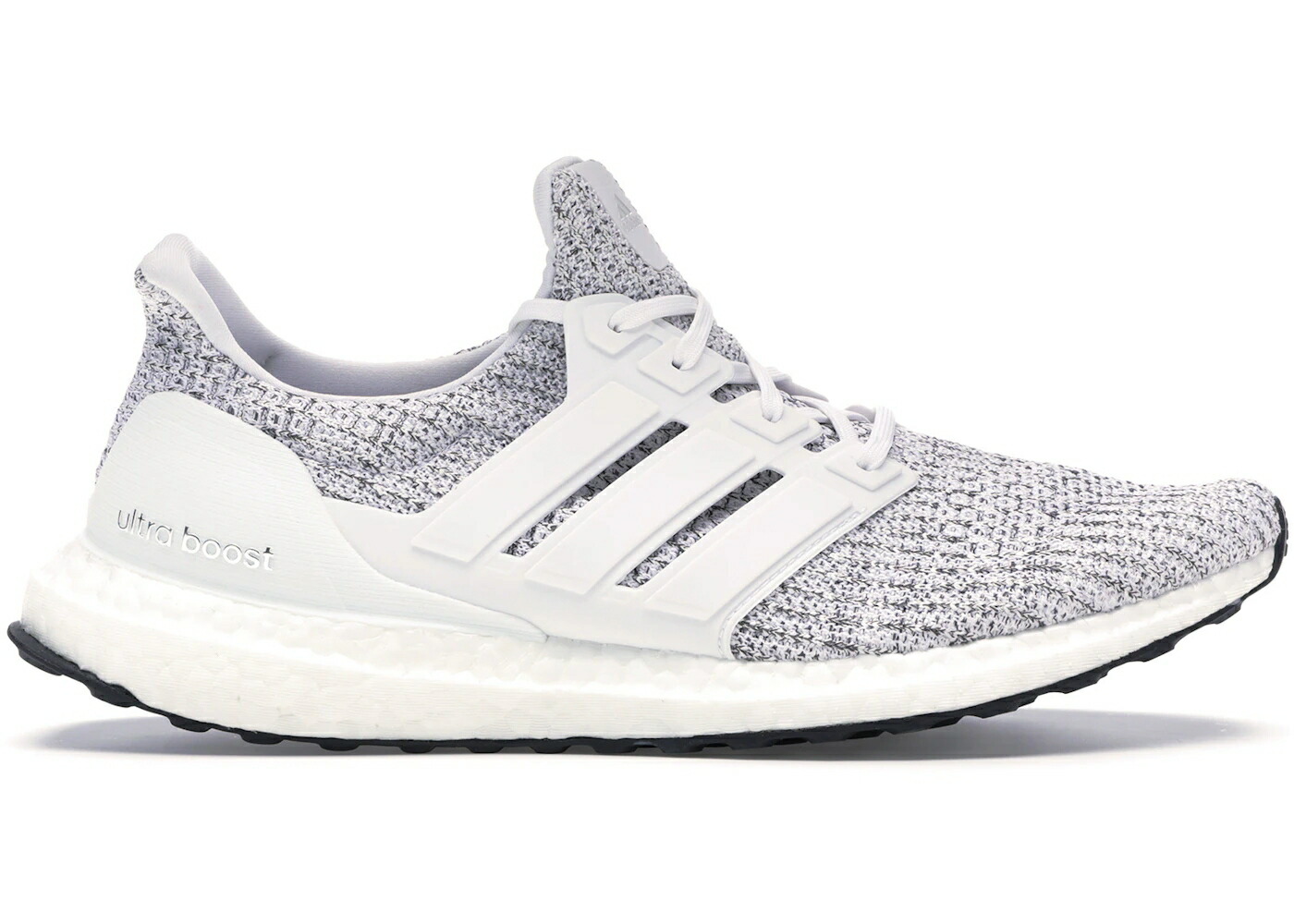 アディダス ウルトラ ブースト 白色 ホワイト 灰色 グレー ウルトラブースト 4.0 スニーカー メンズ ADIDAS ULTRA BOOST NON DYE CLOUD WHITE / NON DYED CLOUD WHITE GREY