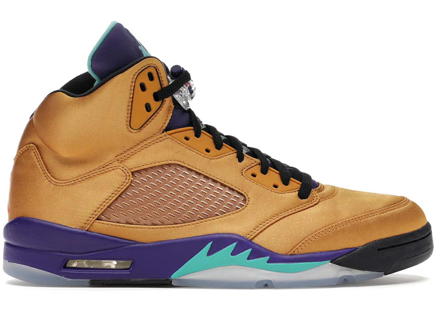 ナイキ ジョーダン 生新しい ウィート 黒いこと 黒いこと F\u0026F スニーカー メンズ JORDAN 5 RETRO FRESH PRINCE (F\u0026F) / WHEAT INFRARED GRAPE ICE BLACK