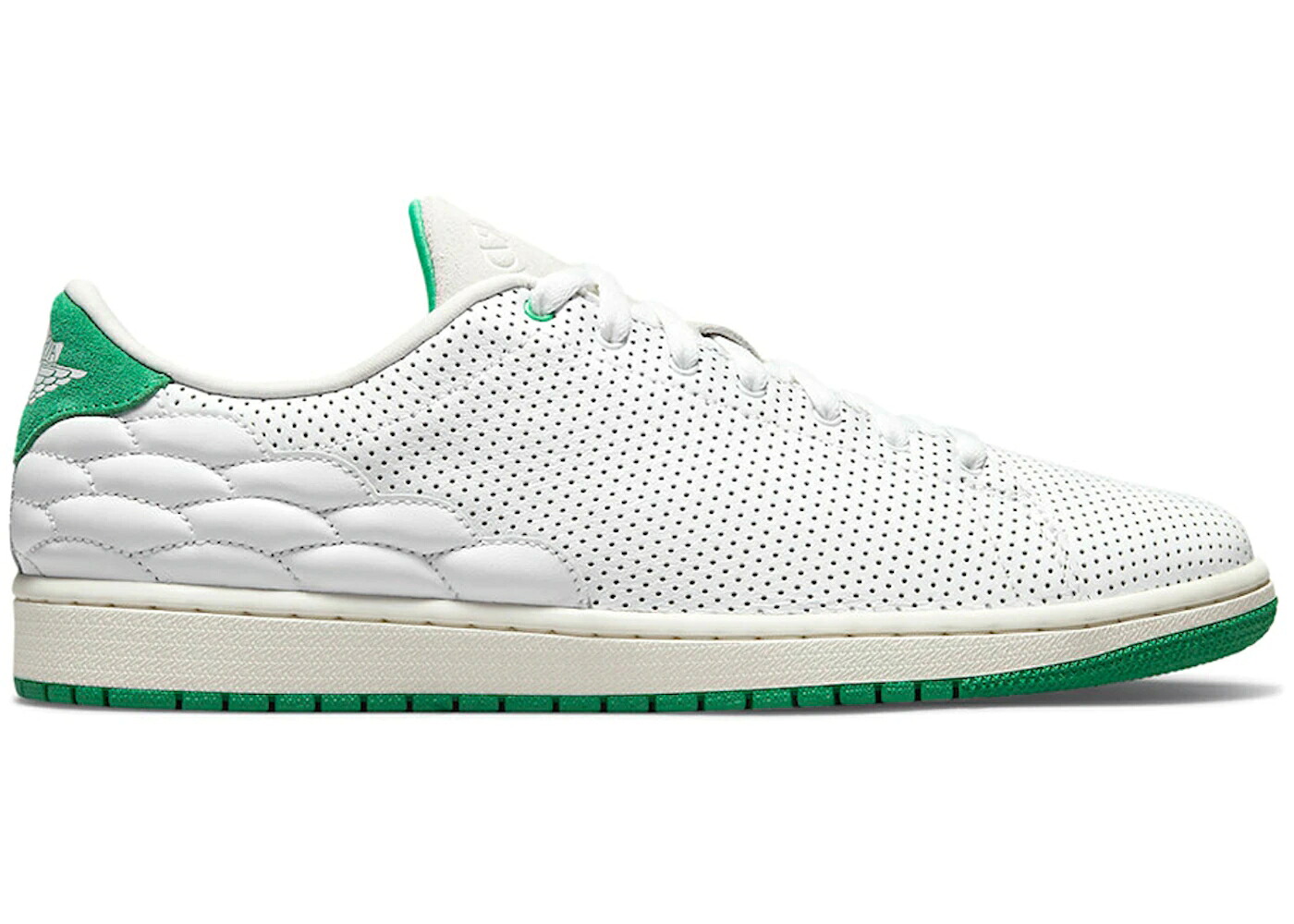 ナイキ ジョーダン コート 白色 ホワイト 緑 グリーン スニーカー メンズ JORDAN 1 CENTRE COURT WHITE GREEN / WHITE GREEN｜スニケス