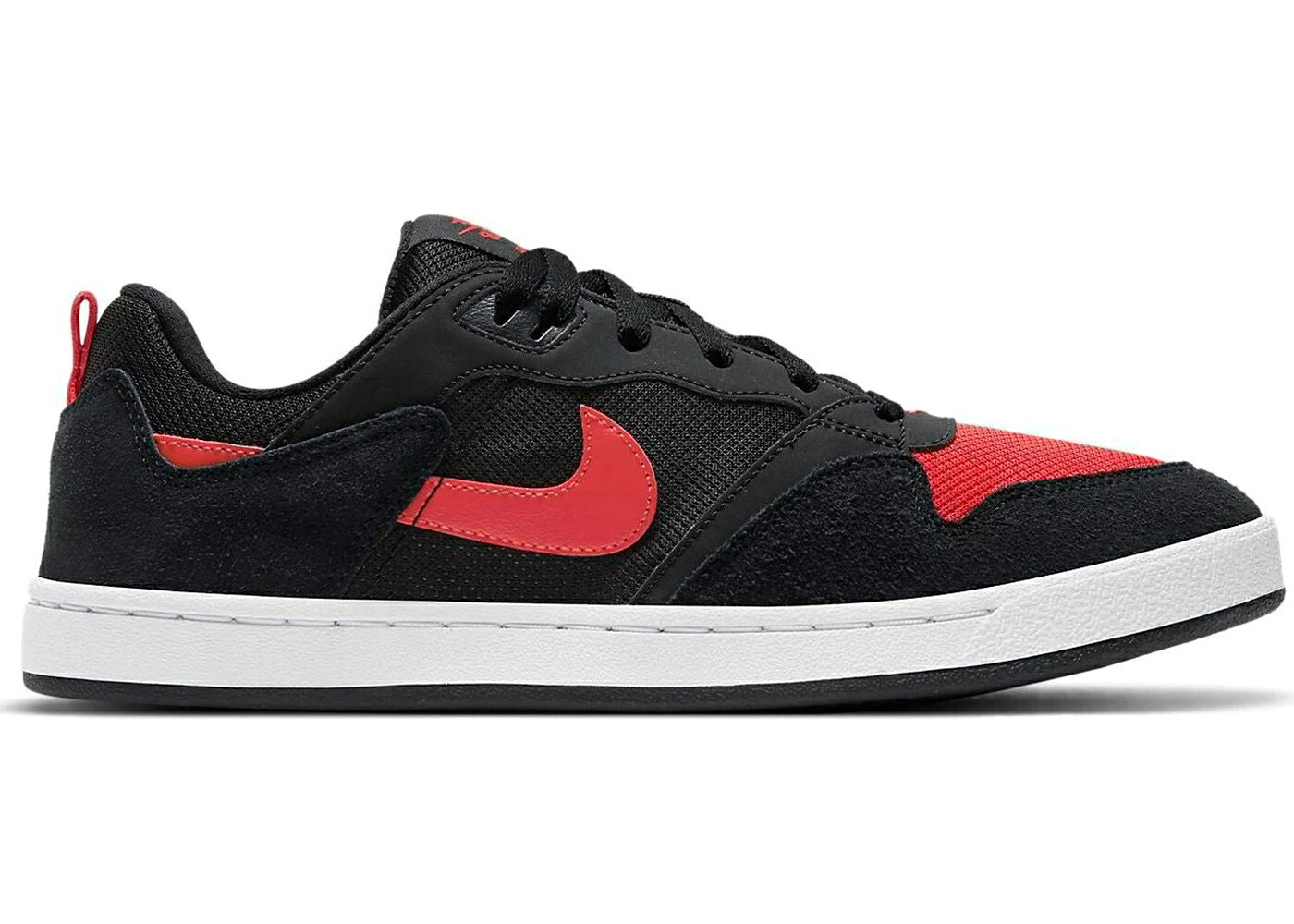 ナイキ エスビー 黒いこと 黒いこと 白いこと 白いこと 赤 赤いこと スニーカー メンズ NIKE SB ALLEYOOP BRED / BLACK WHITE UNIVERSITY RED
