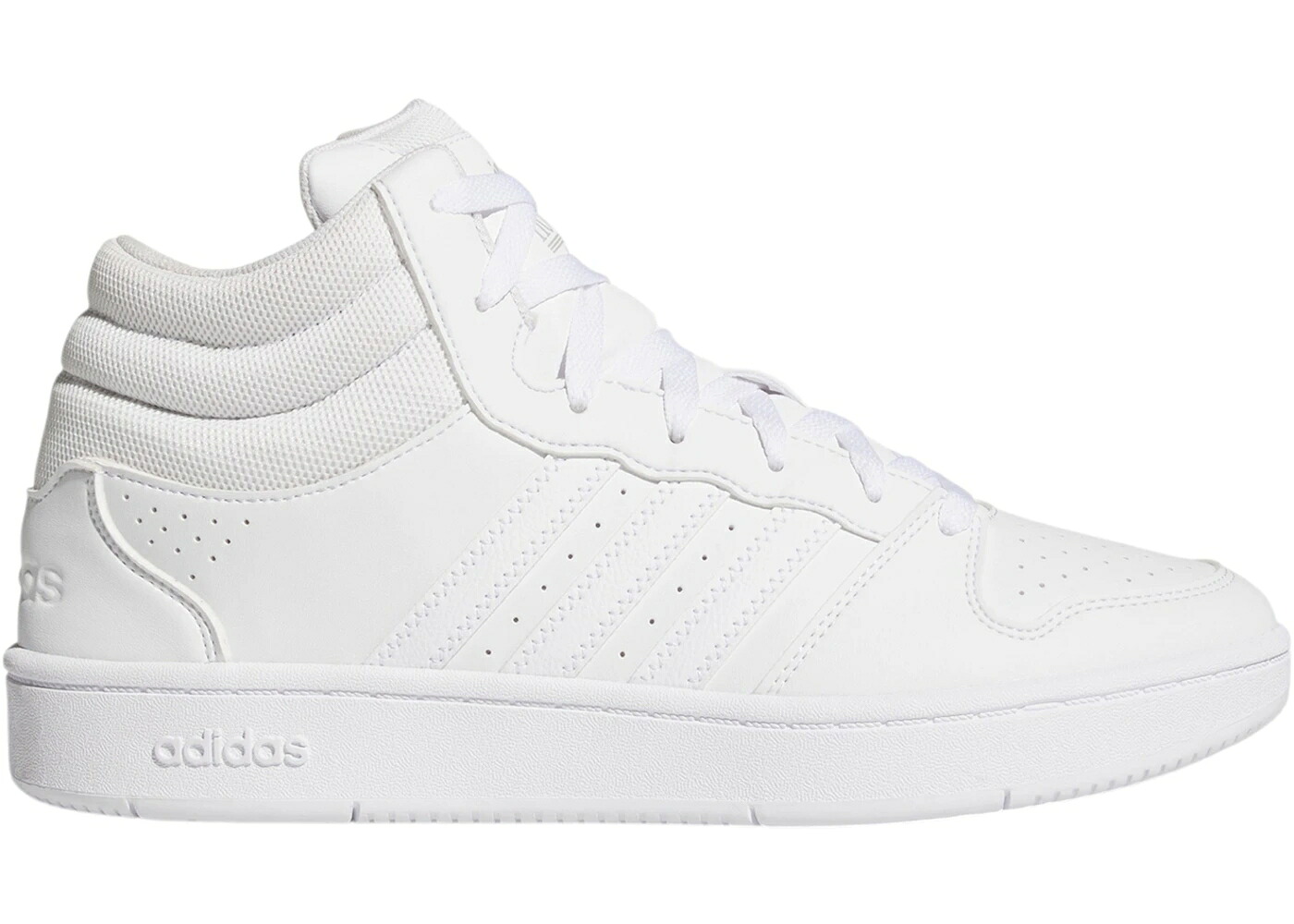アディダス ミッド 古典派音楽 白いこと 白いこと 薄墨色 薄墨色 スニーカー メンズ ADIDAS HOOPS MID CLASSIC WHITE GREY TWO / CLOUD WHITE CLOUD WHITE GREY TWO