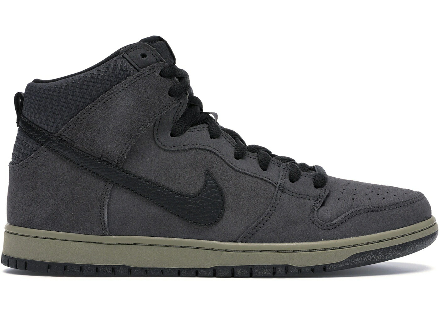 ナイキ エスビー ダンク ご機嫌 黒いこと 黒いこと オリーブ ダンクハイ スニーカー メンズ NIKE SB DUNK HIGH ANTHRACITE MATTE OLVE / ANTHRACITE BLACK MATTE OLIVE