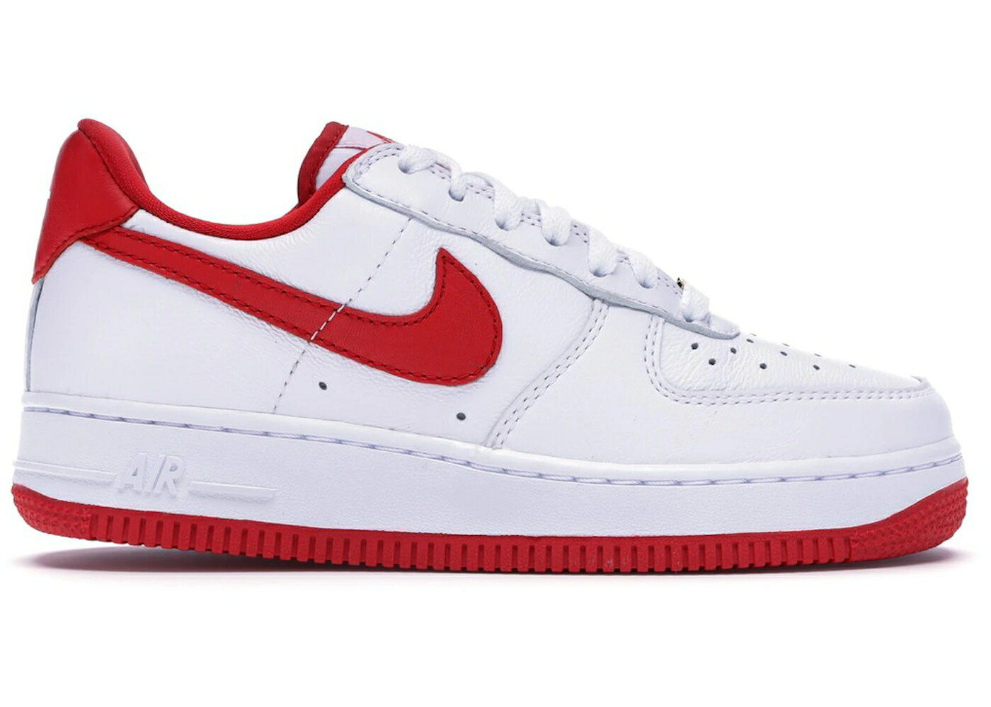 ナイキ 白いこと 白いこと 赤 赤いこと 空軍 スニーカー メンズ NIKE AIR FORCE 1 LOW THINK 16 (FO FI FO) / WHITE UNIVERSITY RED METALLIC