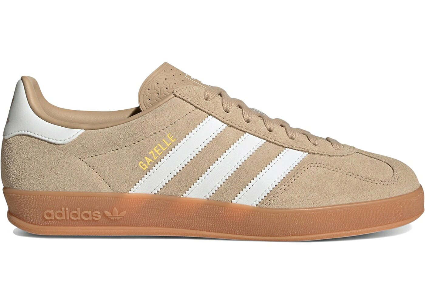 アディダス ガゼル 神通力 ベージュ 白いこと 白いこと 中核グループ スニーカー メンズ ADIDAS GAZELLE INDOOR MAGIC BEIGE WHITE / MAGIC BEIGE CORE WHITE GUM