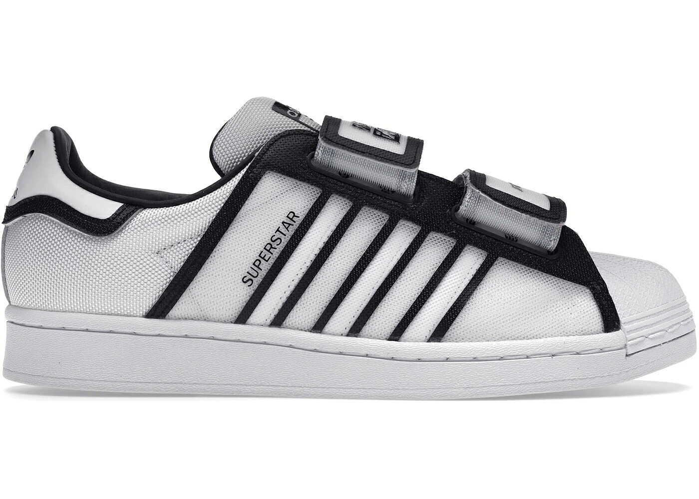 アディダス スーパースター 白色 ホワイト コア 黒色 ブラック WOMEN'S スニーカー レディース ADIDAS SUPERSTAR OLIVIA OBLANC X JI WON CHOI (WOMEN'S) / CLOUD WHITE CORE BLACK SCARLET|スニケス