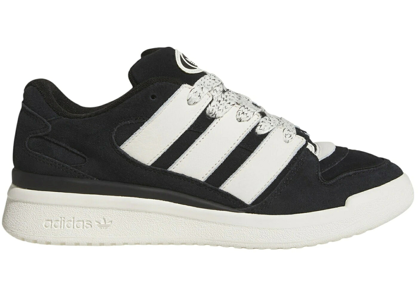 アディダス フォーラム コア 黒色 ブラック 白色 ホワイト WOMEN'S スニーカー レディース ADIDAS FORUM 2000 CORE BLACK OFF WHITE (WOMEN'S) / CORE BLACK OFF WHITE OFF WHITE