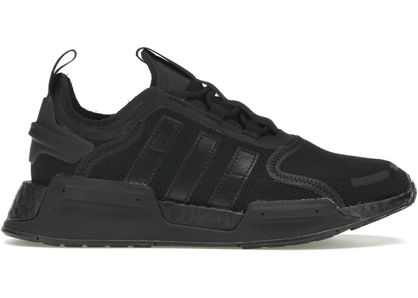 アディダス 黒色 ブラック コア ジュニア キッズ ADIDAS NMD V3 TRIPLE BLACK (GS) / CORE BLACK CORE BLACK CORE BLACK ベビー マタニティ スニーカー|スニケス