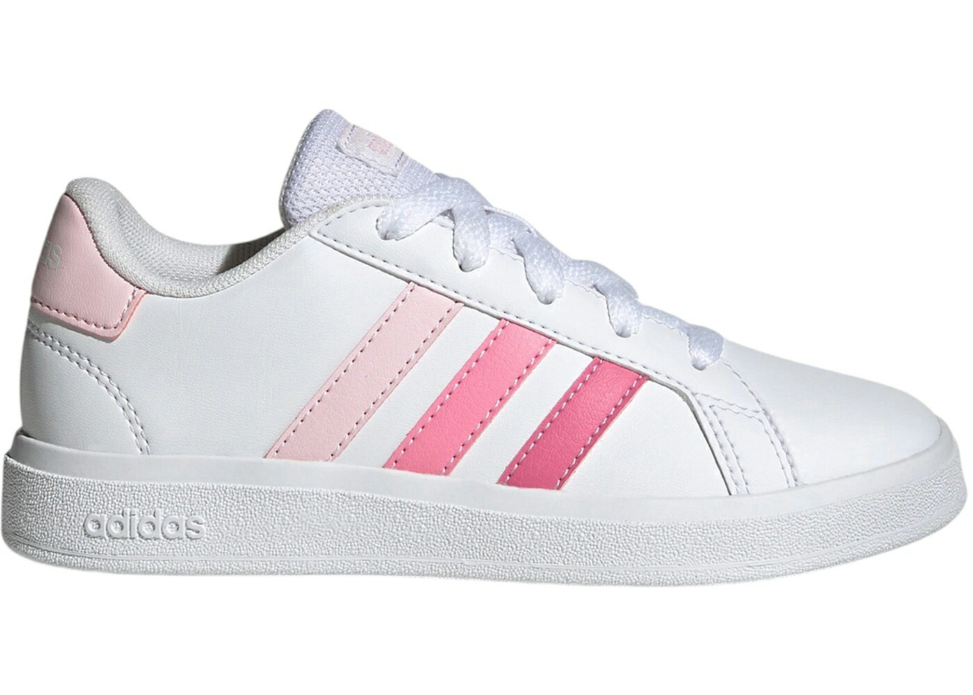 アディダス グランド コート ピンク フュージョン ジュニア キッズ ADIDAS GRAND COURT CLEAR PINK BLISS FUSION (GS) / CLEAR PINK BLISS PINK PINK ベビー マタニティ スニーカー