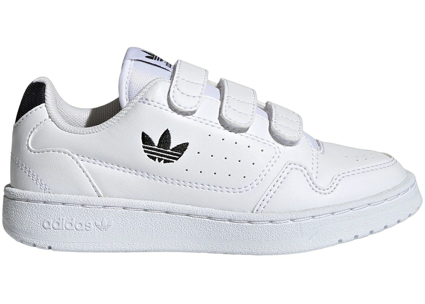 アディダス 白色 ホワイト コア 黒色 ブラック ジュニア キッズ ADIDAS NY 90 CLOUD WHITE CORE BLACK (PS) / CLOUD WHITE CORE BLACK CLOUD ベビー マタニティ スニーカー