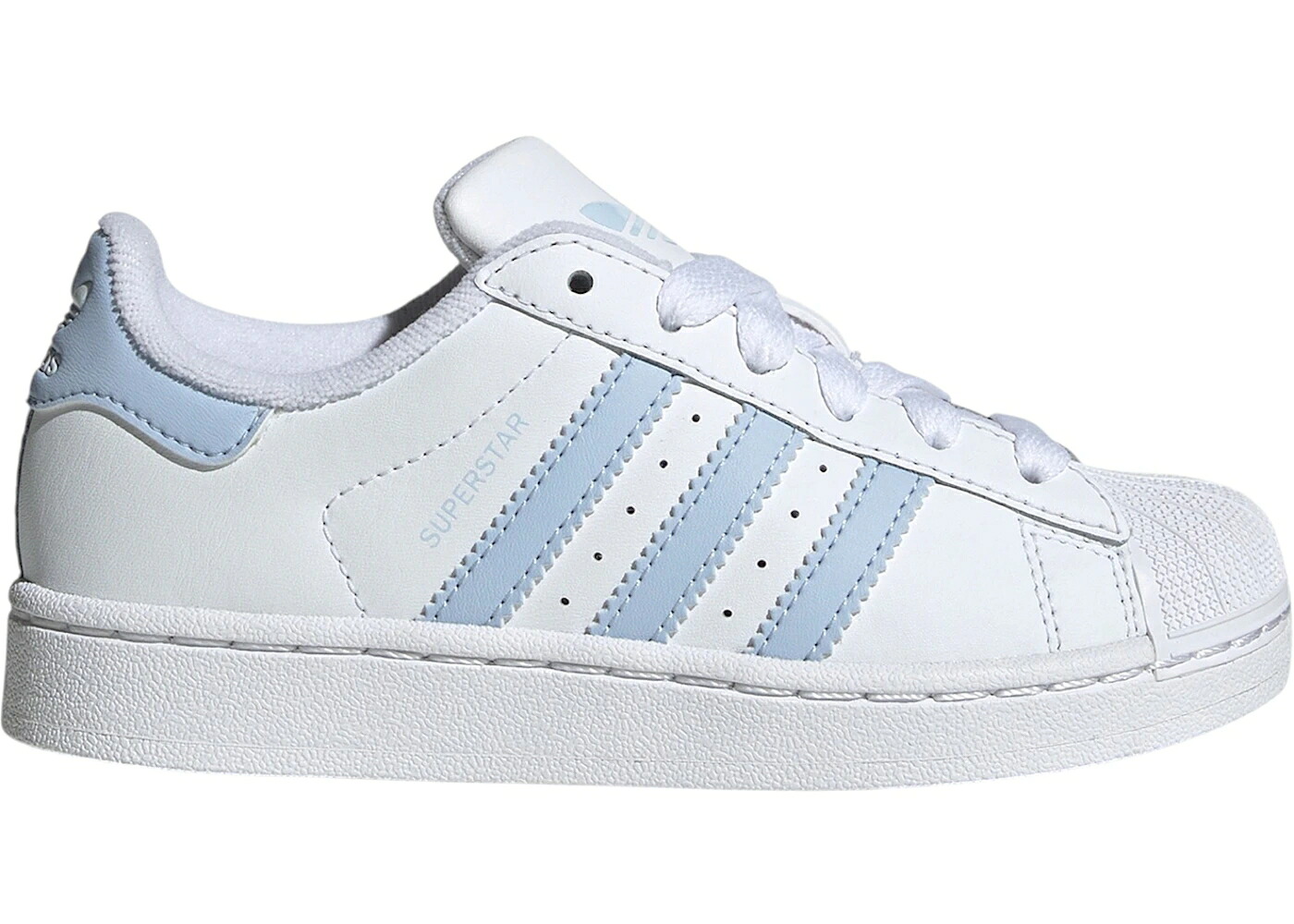 アディダス はやりっ子 白いこと 白いこと 天の原 御坊っちゃん キッズ ADIDAS SUPERSTAR II WHITE CRYSTAL SKY (なおなお書き) / CLOUD WHITE CRYSTAL SKY CLOUD もの言う花 マタニティ スニーカー