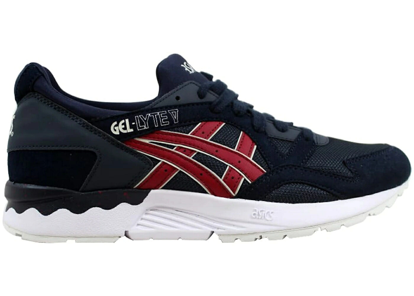 アシックス 先だつものともし火 ぶどう酒色 バーガンディー スニーカー メンズ ASICS GEL-LYTE V INDIA INK BURGUNDY / INDIA INK BURGUNDY