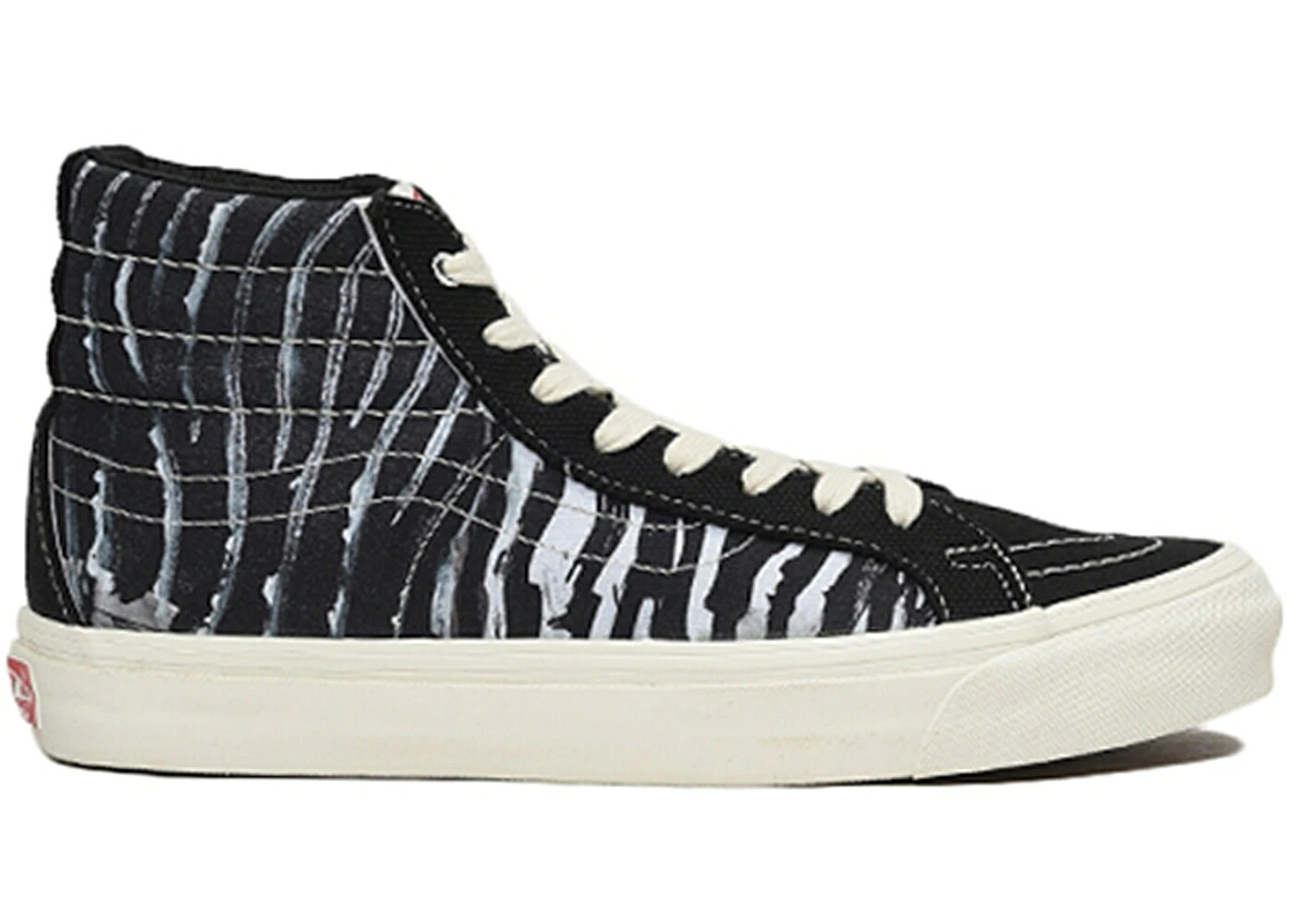 ヴァンズ バンズ 滑る御機嫌 黒いこと 黒いこと 白いこと 白いこと スニーカー メンズ VANS SK8-HI RALPH STEADMAN ZEBRA / BLACK WHITE