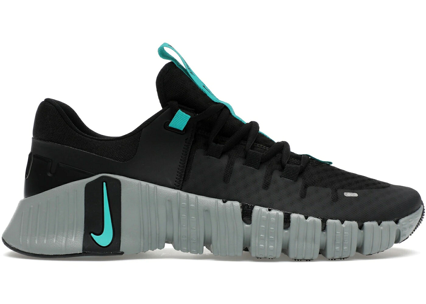 ナイキ フリー 黒色 ブラック 翡翠 ジェード 緑 グリーン スニーカー メンズ NIKE FREE METCON 5 BLACK CLEAR JADE / BLACK CLEAR JADE MICA GREEN｜スニケス
