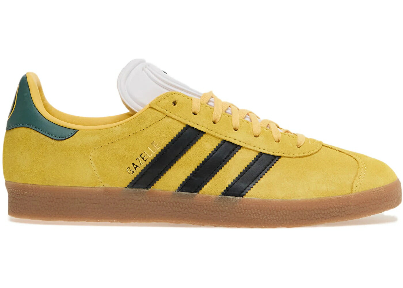 アディダス ガゼル 黄色 イエロー コア 黒色 ブラック スニーカー メンズ ADIDAS GAZELLE JAMAICA FOOTBALL FEDERATION / YELLOW CORE BLACK GUM