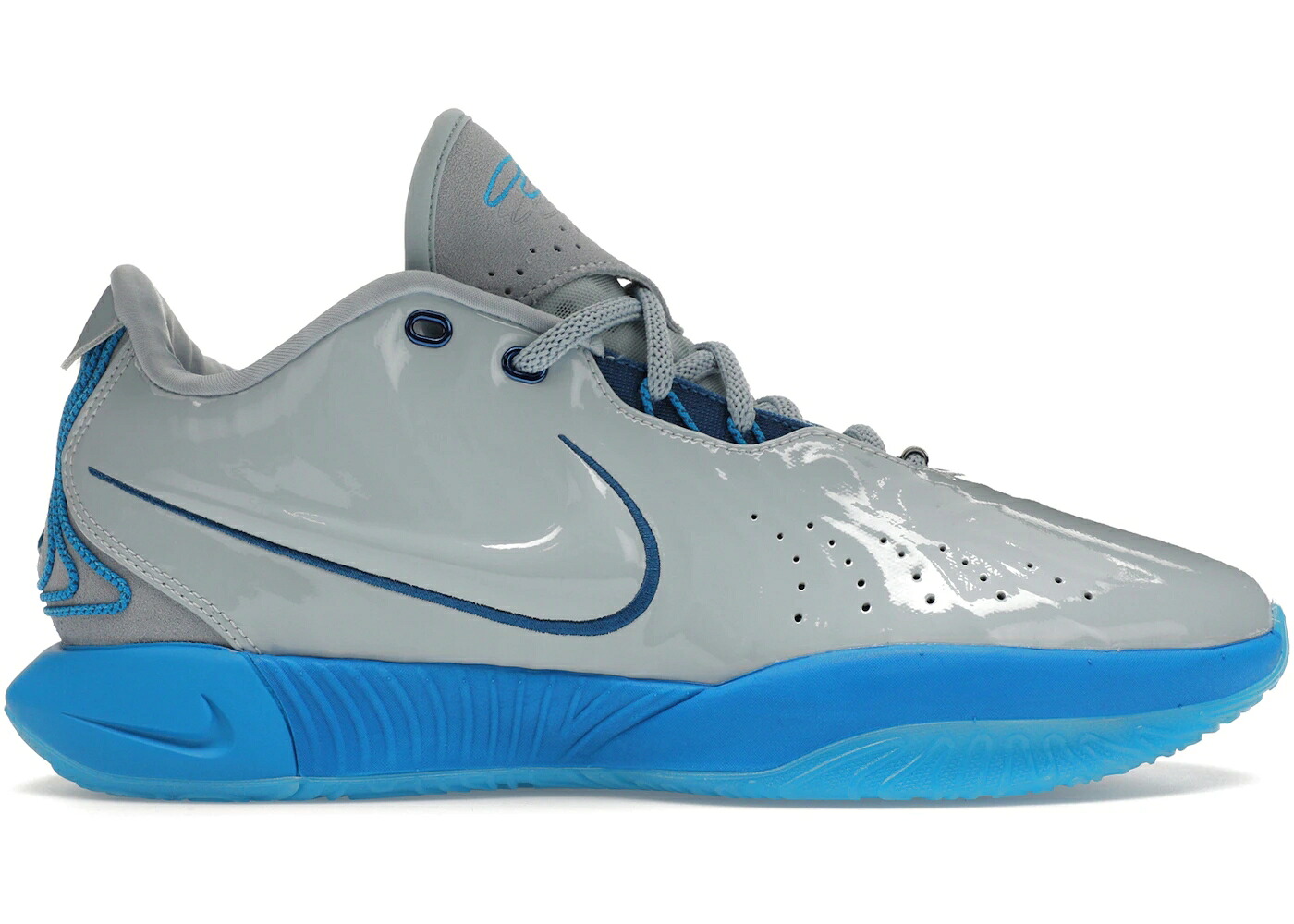 ナイキ レブロン 青み 青色 ダイバー スニーカー メンズ NIKE LEBRON 21 BLUE DIVER (TRANSLUCENT OUTSOLE) / LIGHT ARMOURY BLUE BLUE HERO