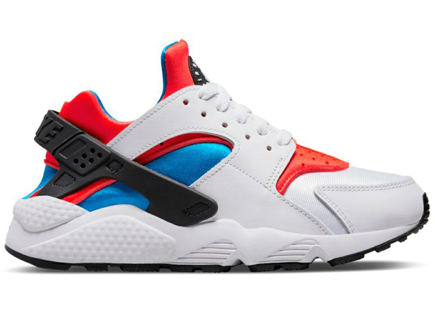 ナイキ ハラチ 白色 ホワイト クリムゾン 青色 ブルー WOMEN'S スニーカー レディース NIKE AIR HUARACHE WHITE BRIGHT CRIMSON (WOMEN'S) / WHITE BRIGHT CRIMSON PHOTO BLUE