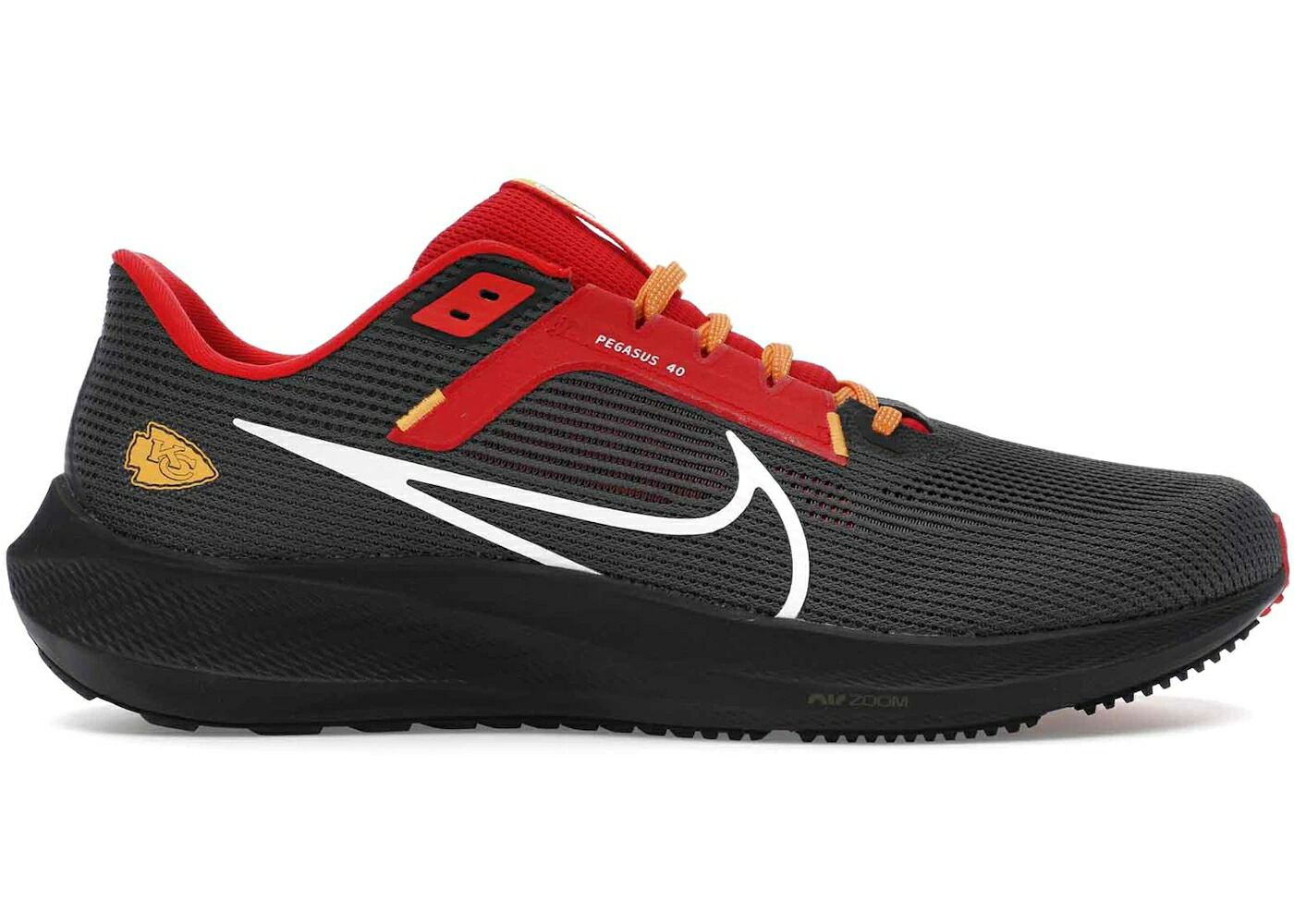 ナイキ ペガサス ひまわりの州 シティ チーフス 赤 赤いこと ひまわりの州シティ スニーカー メンズ NIKE PEGASUS 40 KANSAS CITY CHIEFS / ANTHRACITE UNIVERSITY RED メンズ靴-靴