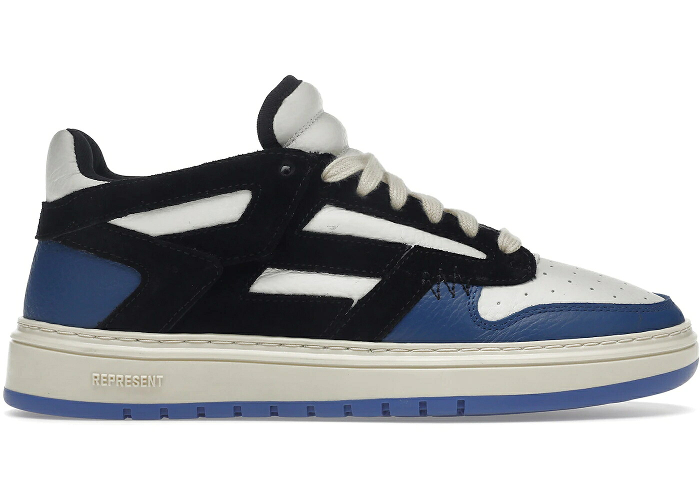 黒いこと 黒いこと 青碧 青色 スニーカー メンズ REPRESENT REPTOR REPRESENT REPTOR LOW BLACK COBALT BLUE / BLACK COBALT BLUE スニーカー-メンズ靴-靴
