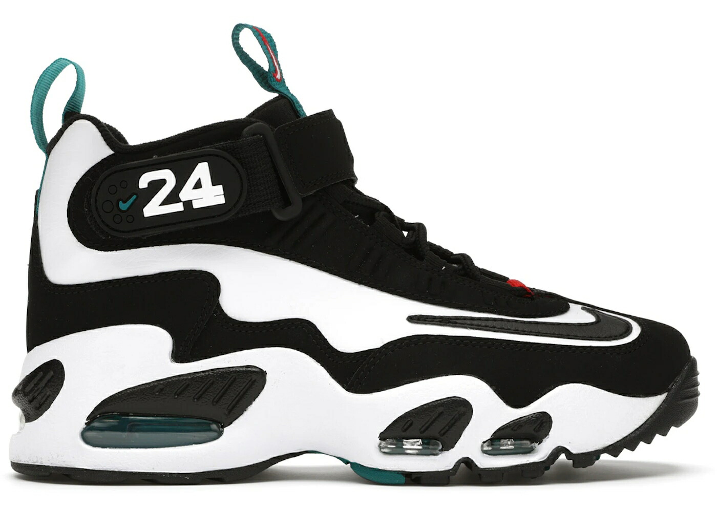 ナイキ グリフィー マックス 白いこと 白いこと 生新しい 黒いこと 黒いこと 御坊っちゃん キッズ NIKE AIR GRIFFEY MAX 1 WHITE FRESH WATER BLACK / WHITE BLACK TEAL もの言う花 マタニティ スニーカー