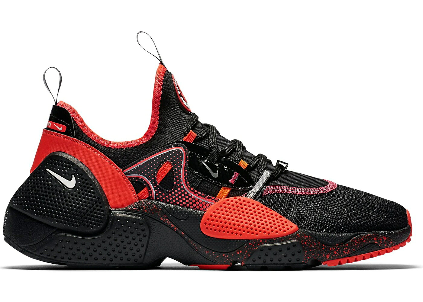 ナイキ ハラチ 黒色 ブラック 赤 レッド クリムゾン スニーカー メンズ NIKE HUARACHE EDGE ALL-STAR (2019) / BLACK UNIVERSITY RED CRIMSON