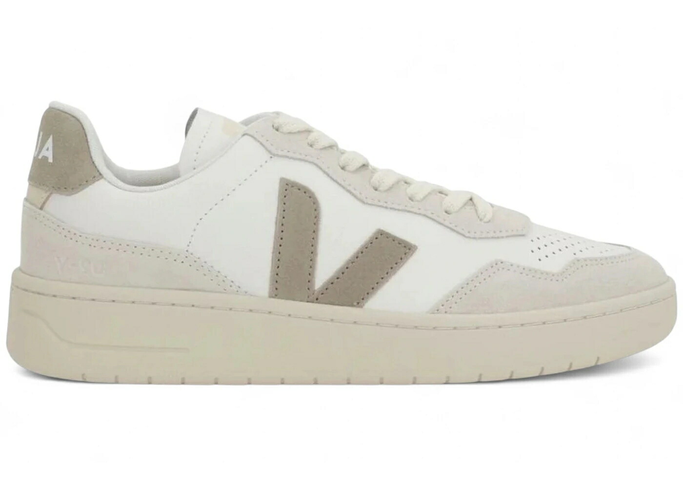 ヴェジャ 白色 ホワイト スニーカー メンズ VEJA V-90 OT WHITE TAUPE / WHITE TAUPE