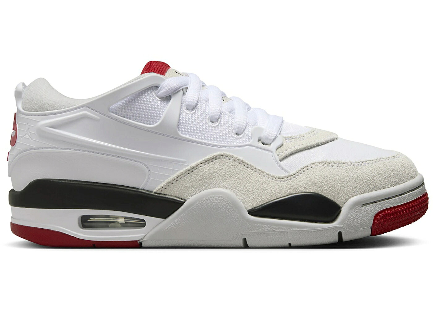 ナイキ ジョーダン 白色 ホワイト 黒色 ブラック 灰色 グレー 赤 レッド ジュニア キッズ JORDAN 4 RM WHITE BLACK NEUTRAL GREY VARSITY RED (GS) / WHITE BLACK NEUTRAL GREY VARSITY ベビー マタニティ スニーカ 21,024円