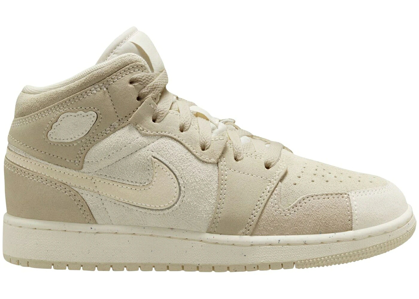 ナイキ ジョーダン ミッド 象牙色 言い伝え 赤銅色 赤銅色 御坊っちゃん キッズ JORDAN 1 MID SE CRAFT PALE IVORY (GS) / PALE IVORY SAIL LEGEND BROWN もの言う花 マタニティ スニーカー