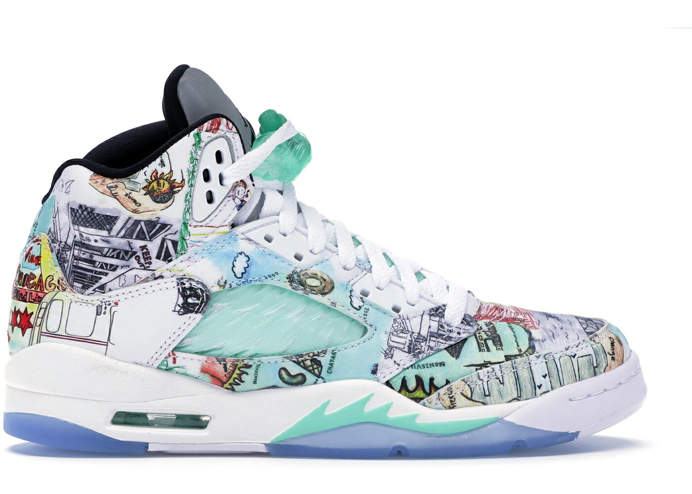 ナイキ ジョーダン ジュニア キッズ JORDAN 5 RETRO WINGS (GS) / MULTI COLOR MULTI COLOR ベビー マタニティ スニーカー