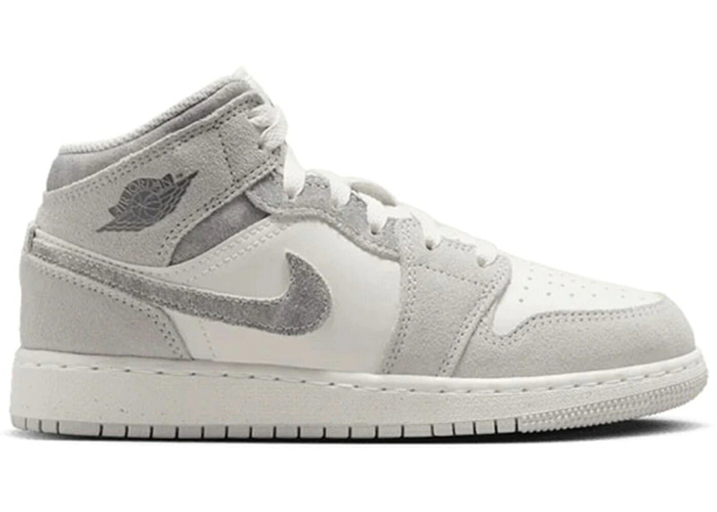 ナイキ ジョーダン ミッド 薄墨色 薄墨色 御坊っちゃん キッズ JORDAN 1 MID SE NEUTRAL GREY SAIL (GS) / NEUTRAL GREY SAIL SMOKE GREY もの言う花 マタニティ スニーカー